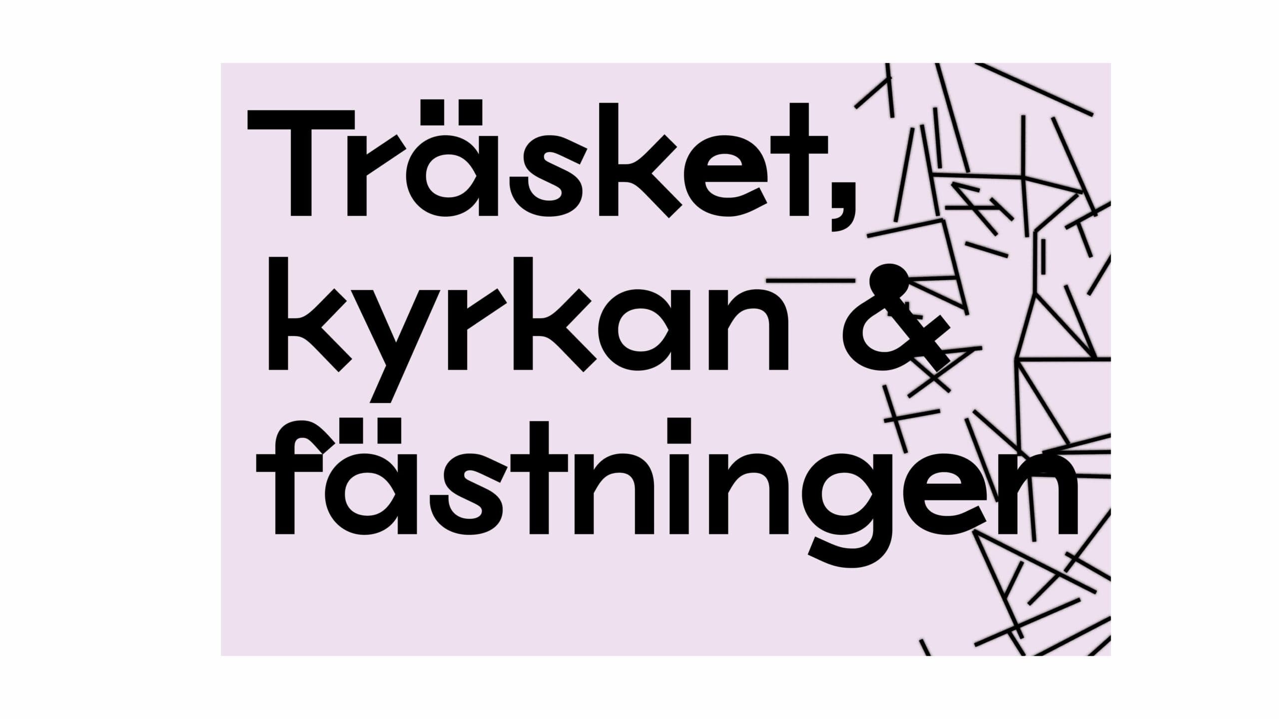 Vernissage: Träsket, kyrkan och fästningen