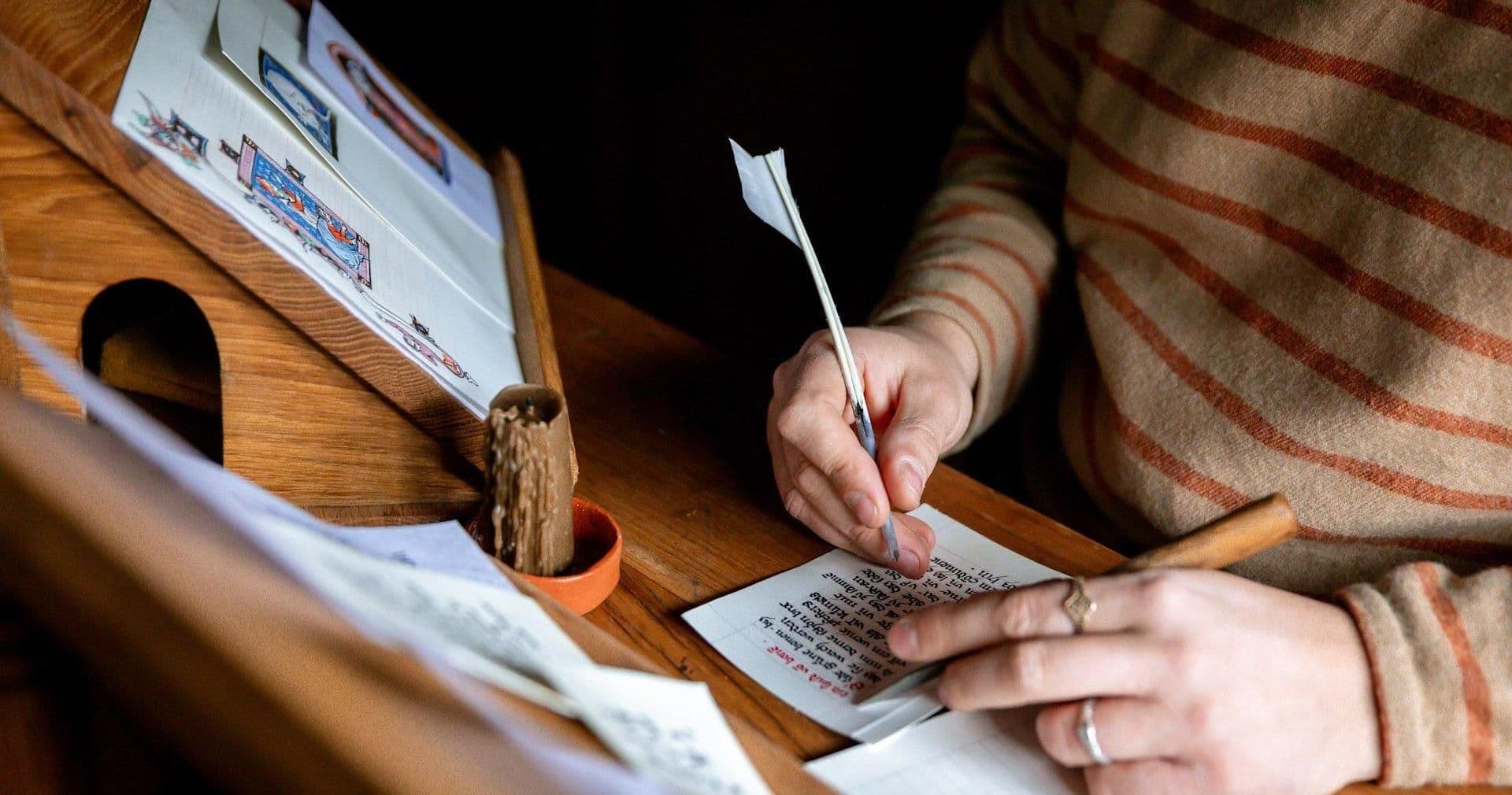 Medieval Calligraphy – Learn to Write in Gothic Script