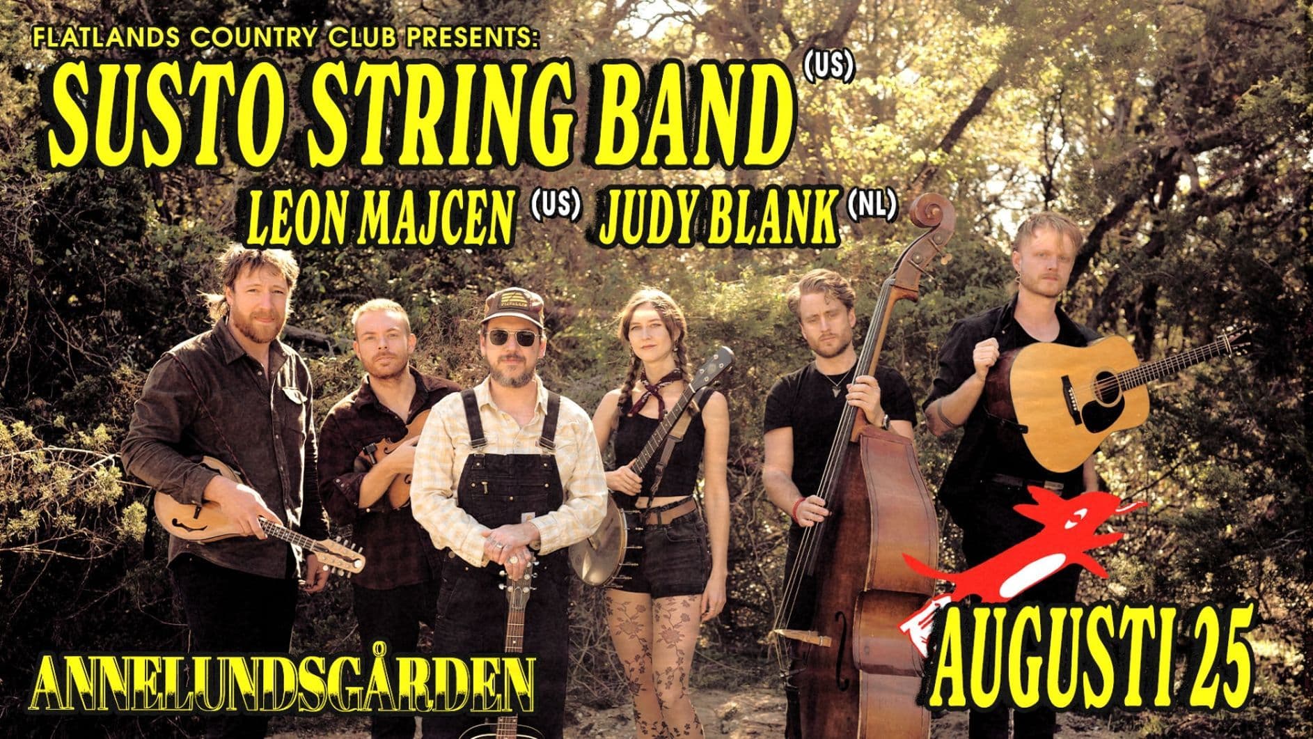 Flatlands pres. Susto Stringband (US) | Annelundsgården