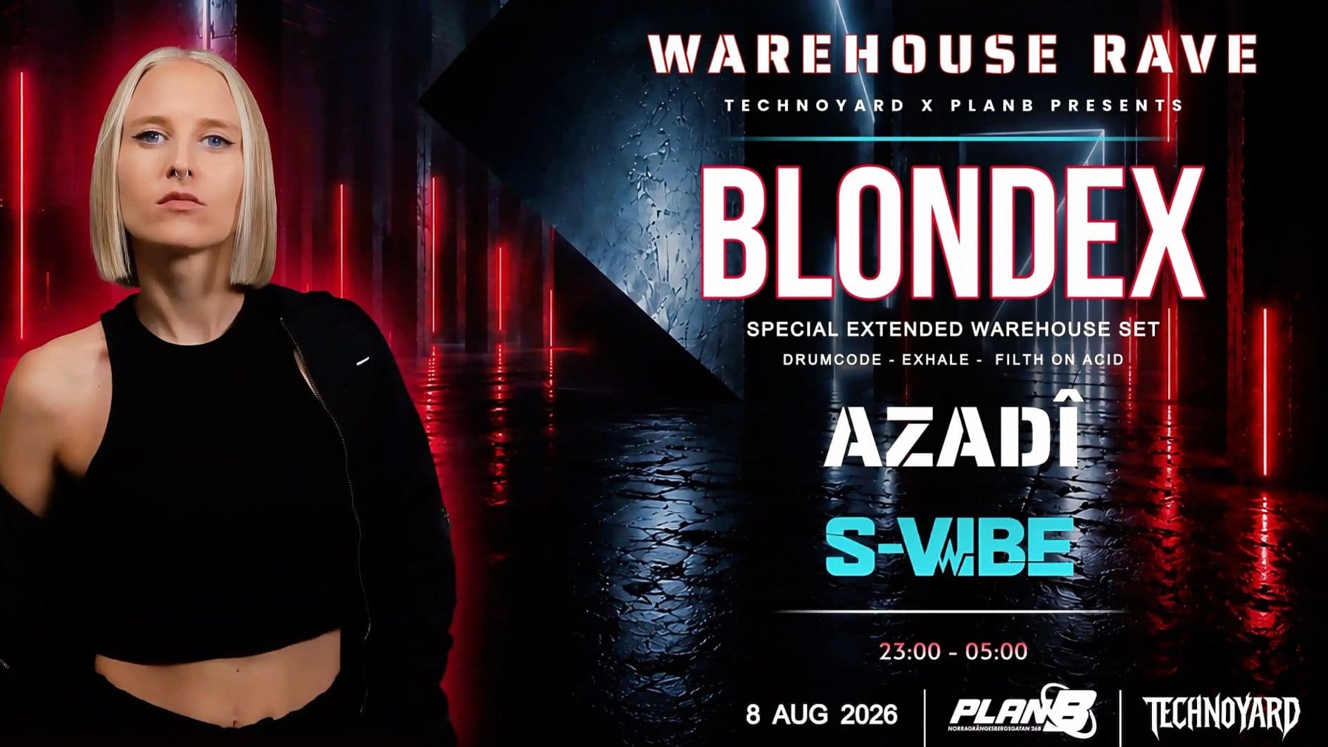 WAREHOUSE RAVE: BLONDEX