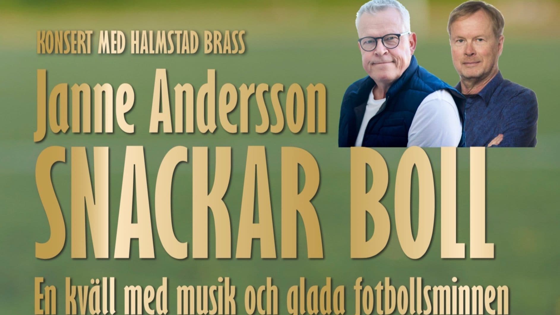 Janne Andersson, Jan-Owe Wikström och Halmstad Brass