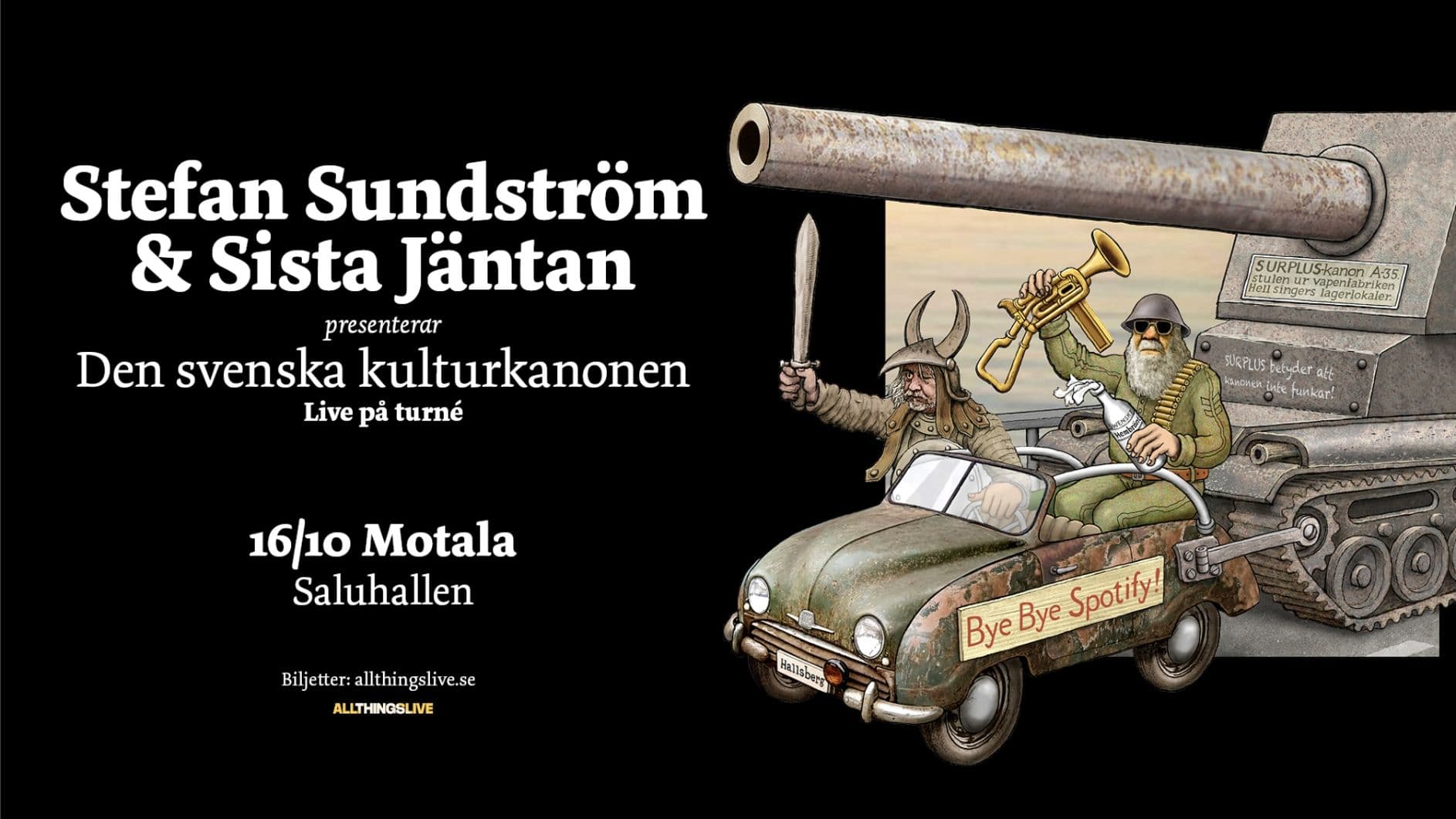 Stefan Sundström & Sista Jäntan | Fredagen 16 oktober