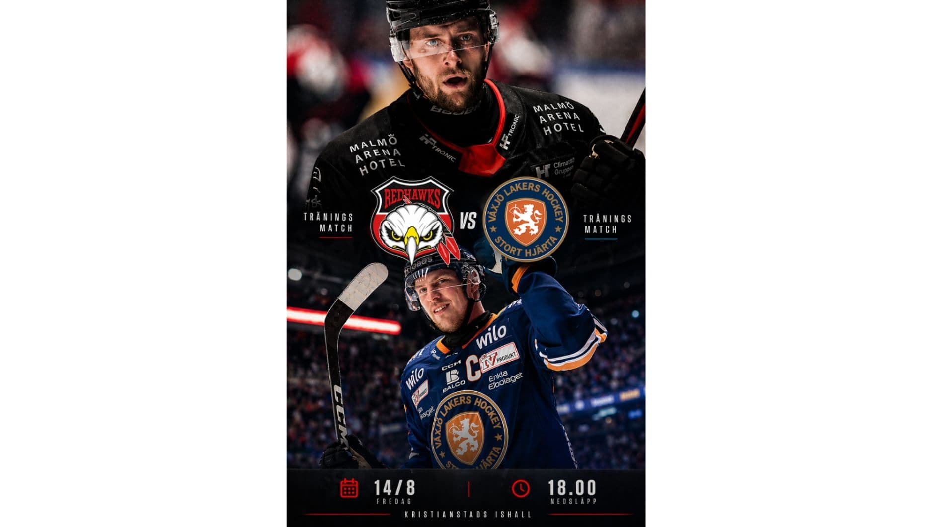 Malmö Redhawks-Växjö Lakers