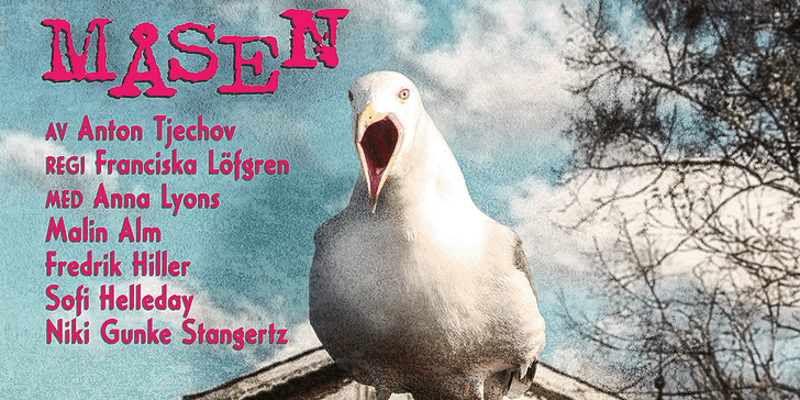 Måsen av Anton Tjechov - sommarteater på Långholmen
