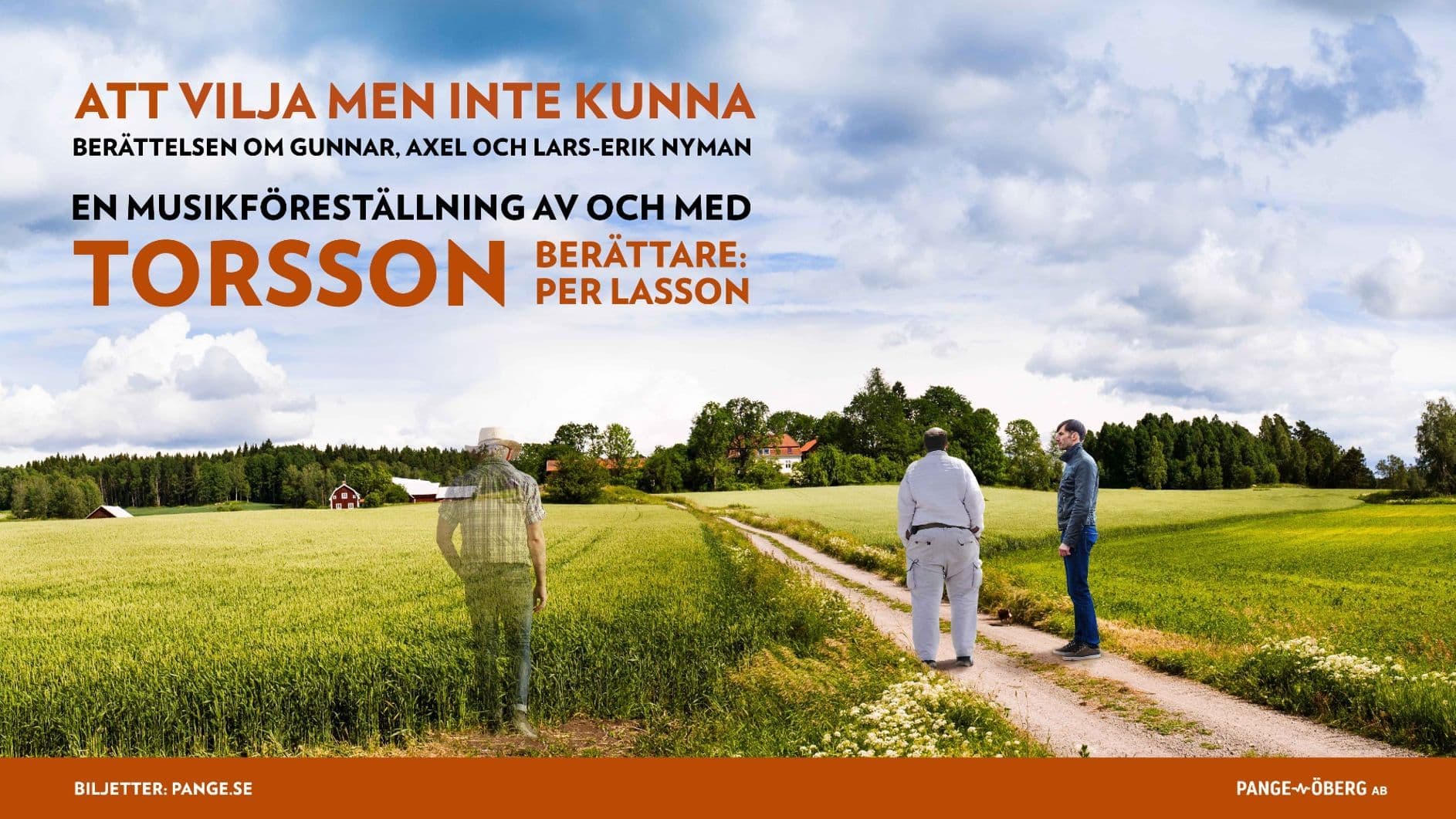 En musikföreställning av och med: TORSSON! Berättare: Per Lasson.