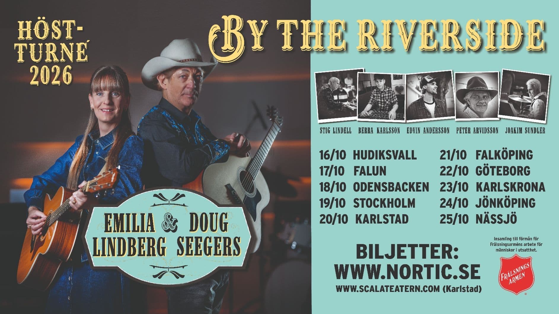 Doug Seegers & Emilia Lindberg - By The Riverside