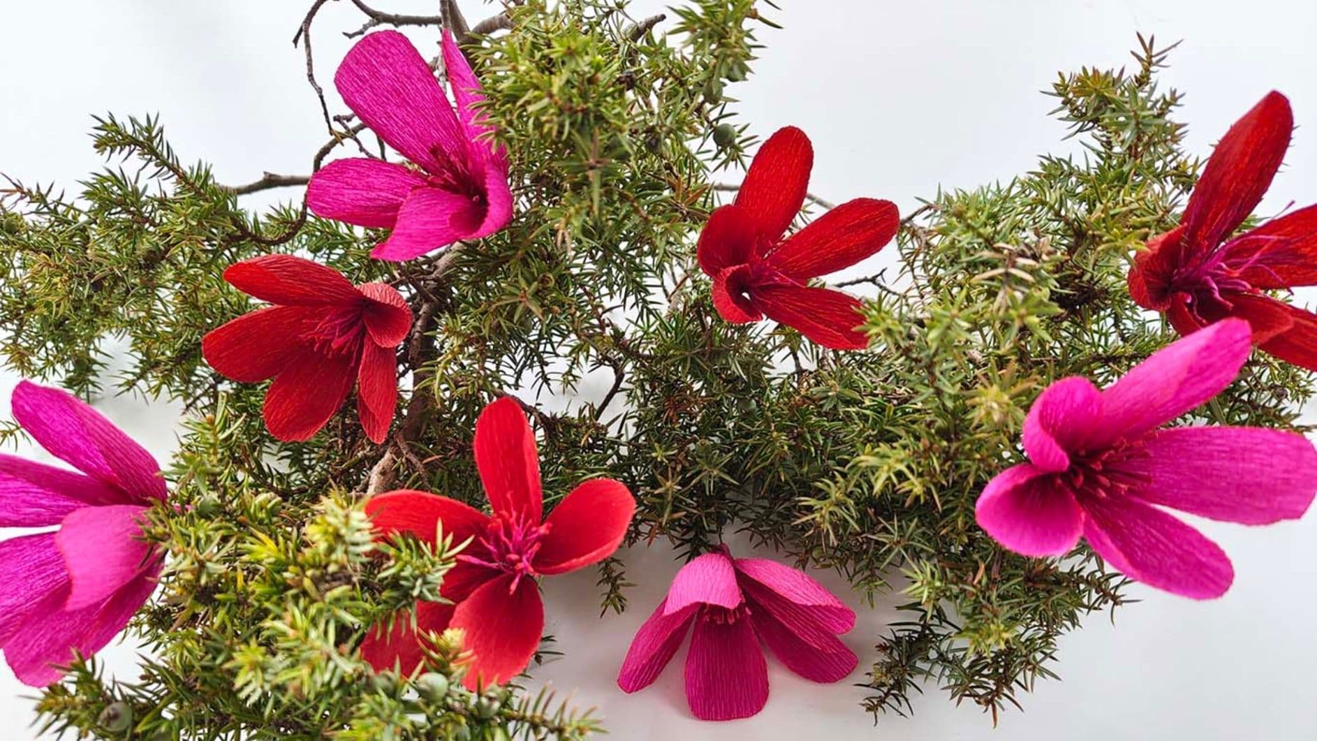 Hantverkstan: Skapa pappersblommor i juletid